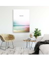 Breathe on the beach - Canvas print modern | FEEBY