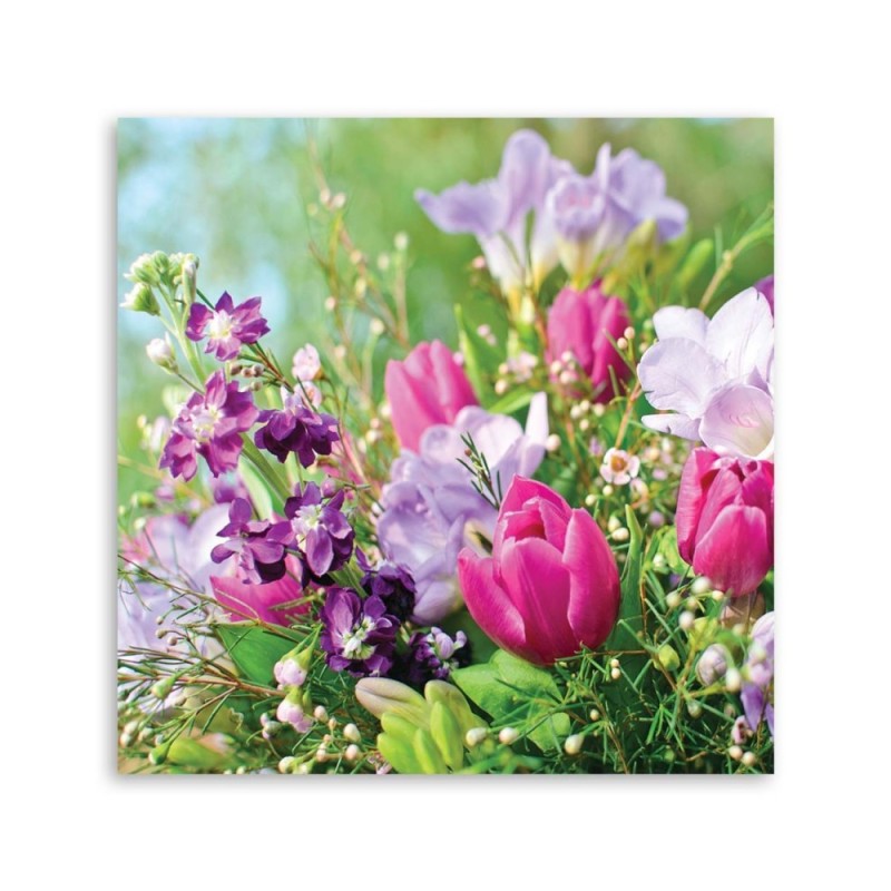 Leinwandbild modern - Blumenstrauß | Feeby