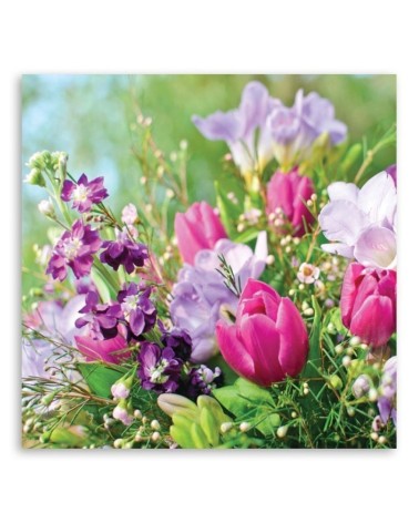 Leinwandbild modern - Blumenstrauß | Feeby