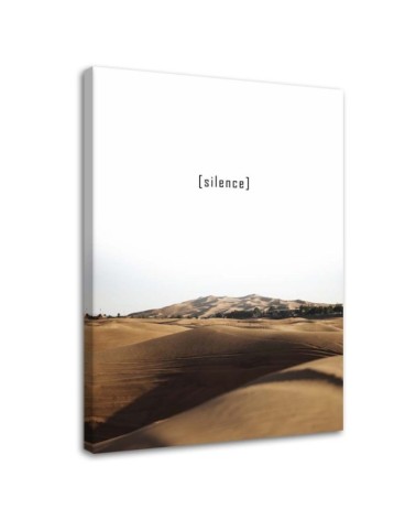 Canvas prints for living room - Silence landscape nature caption | FEEBY