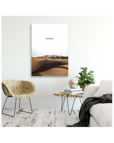 Leinwandbild - Schweigen | Feeby