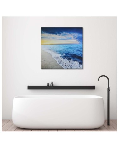 Bild auf Leinwand - Sonnenaufgang am Meer | Feeby