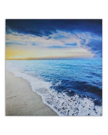 Bild auf Leinwand - Sonnenaufgang am Meer | Feeby