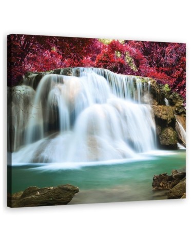 Wandbild für Wohnzimmer - Landschaften - Blau | Feeby