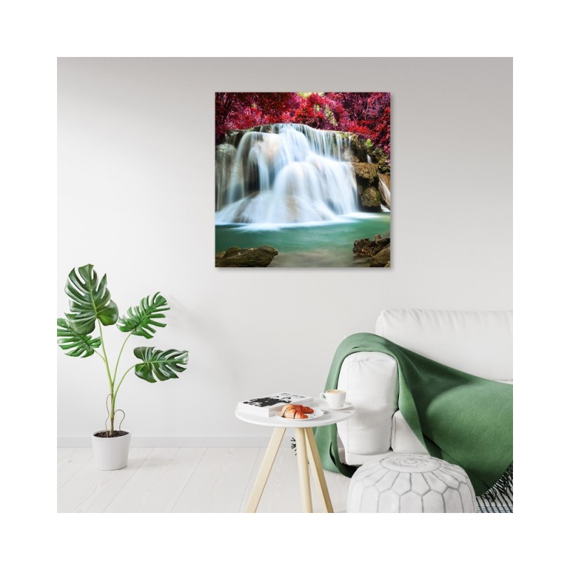 Wandbild für Wohnzimmer - Landschaften - Blau | Feeby