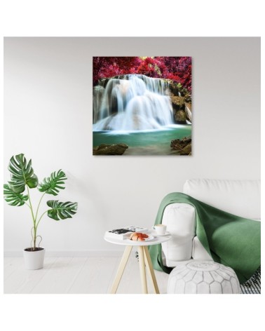 Wandbild für Wohnzimmer - Landschaften - Blau | Feeby