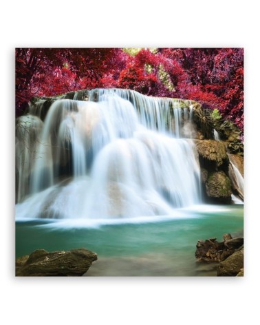 Wandbild für Wohnzimmer - Landschaften - Blau | Feeby