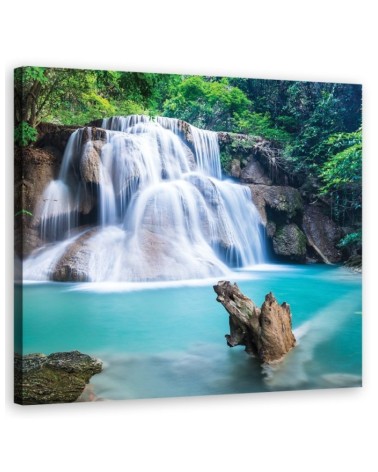 Canvas painting - Waterfall landscape | FEEBY