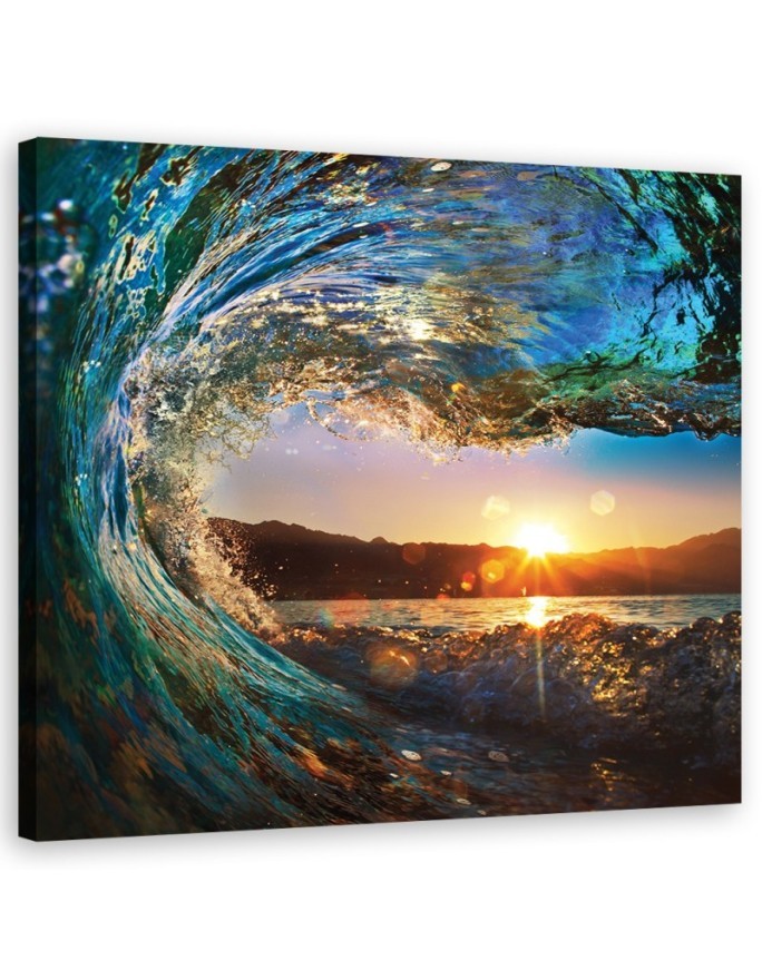 Leinwandbild - Landschaften - Orange | Feeby