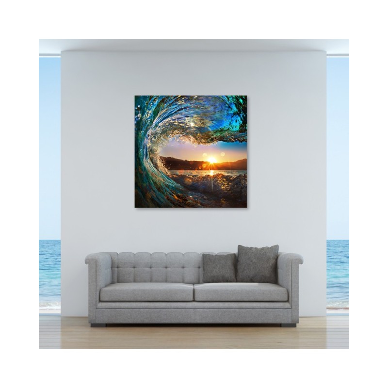 Leinwandbild - Landschaften - Orange | Feeby