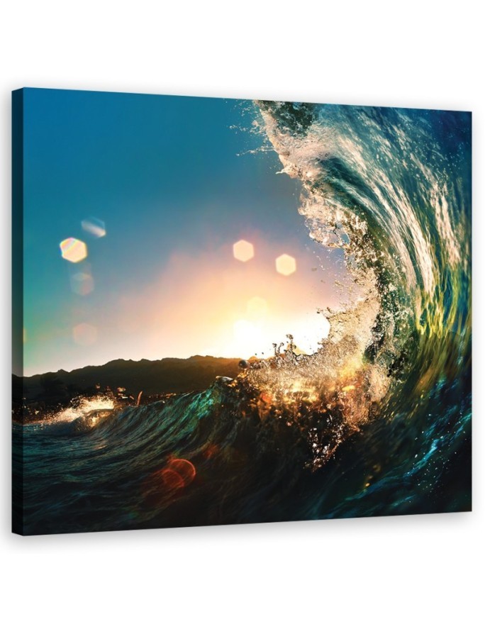 Modernes Wandbild - Landschaften - Orange | Feeby