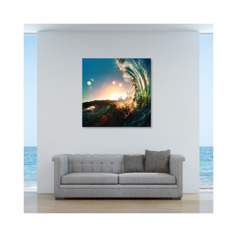 Modernes Wandbild - Landschaften - Orange | Feeby