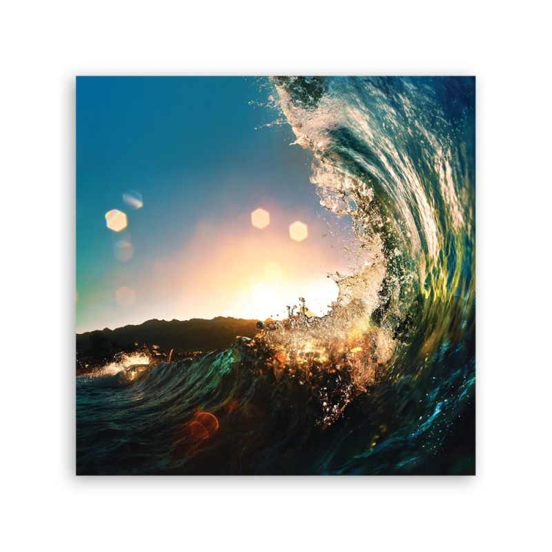 Modernes Wandbild - Landschaften - Orange | Feeby