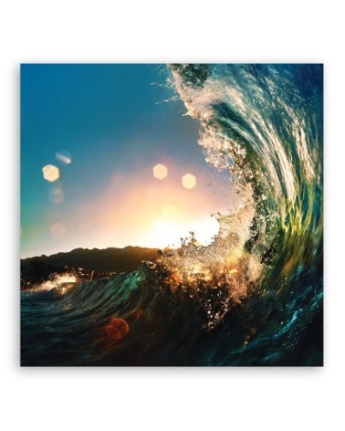 Modernes Wandbild - Landschaften - Orange | Feeby