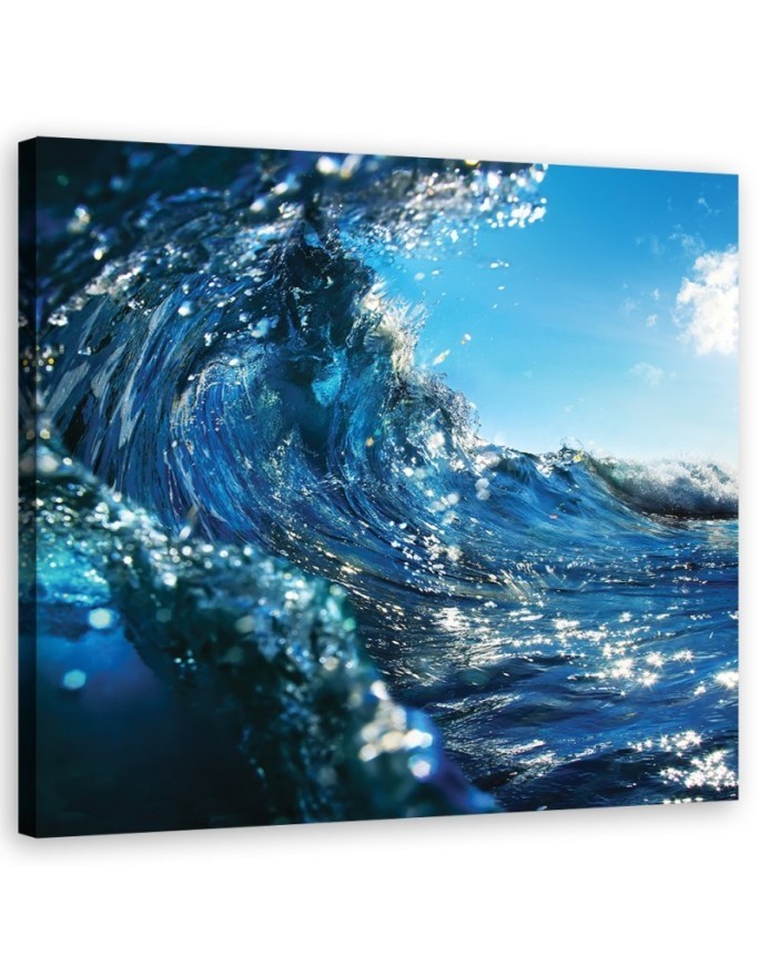 Bild auf Leinwand - Landschaften - Blau | Feeby