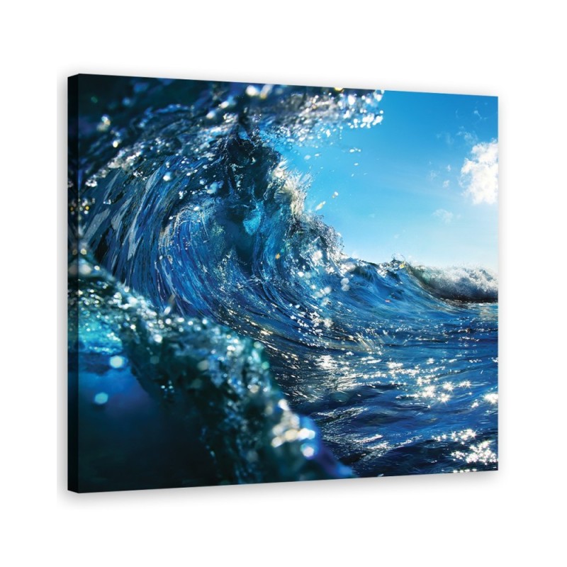 Bild auf Leinwand - Landschaften - Blau | Feeby