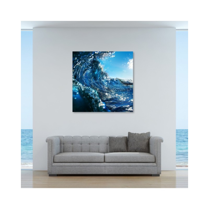 Bild auf Leinwand - Landschaften - Blau | Feeby