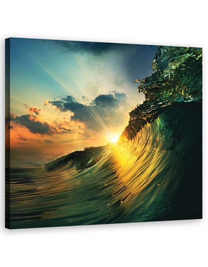 Leinwandbild modern - Landschaften - Orange | Feeby