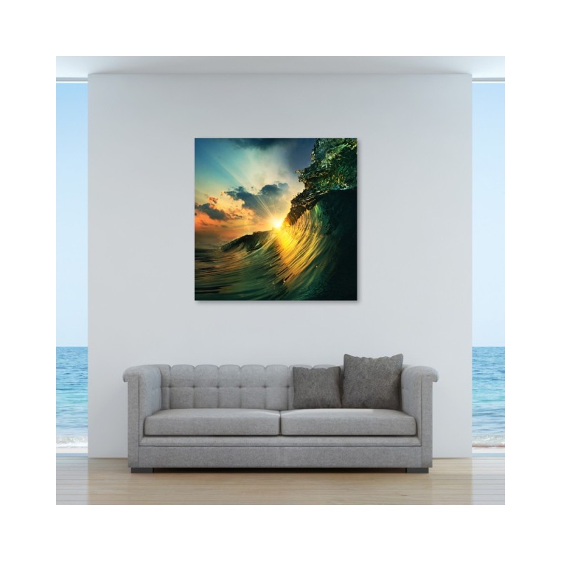 Leinwandbild modern - Landschaften - Orange | Feeby