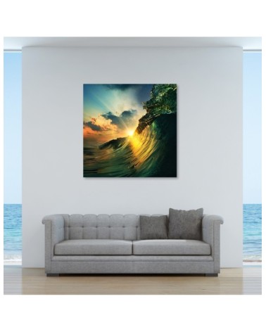 Leinwandbild modern - Landschaften - Orange | Feeby