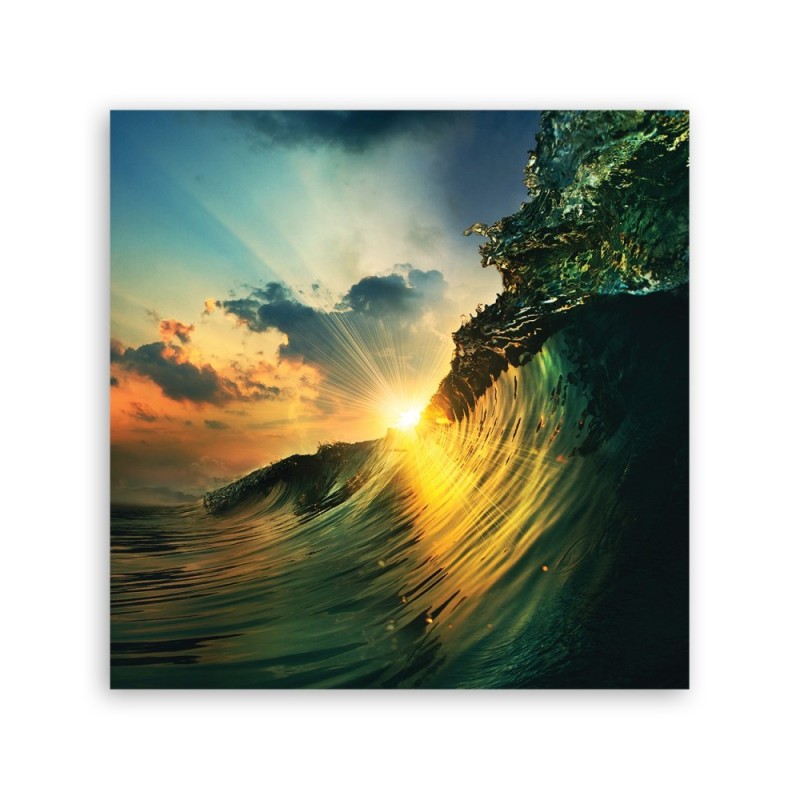 Leinwandbild modern - Landschaften - Orange | Feeby