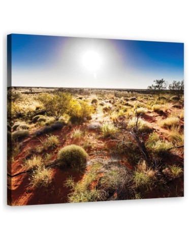 Desert landscape - Living room Canvas painting | FEEBY