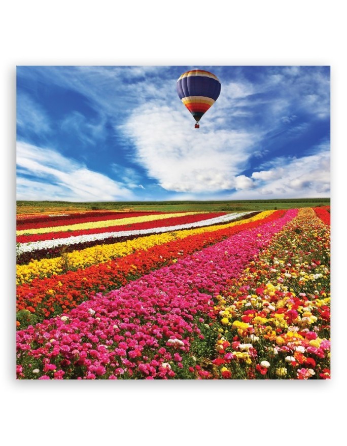 Canvas painting - Colourful landscape | FEEBY
