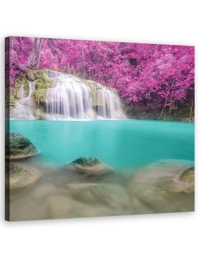 Modernes Wandbild - Landschaften - Lila | Feeby