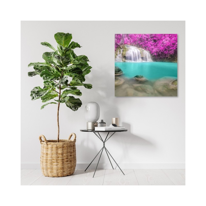 Modernes Wandbild - Landschaften - Lila | Feeby