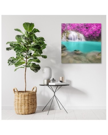 Modernes Wandbild - Landschaften - Lila | Feeby