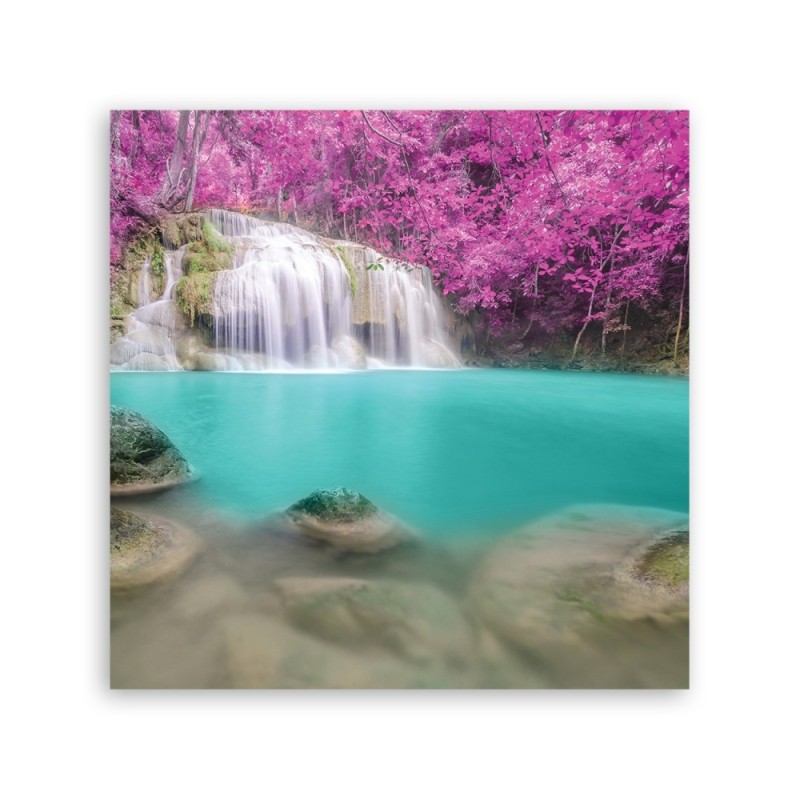 Modernes Wandbild - Landschaften - Lila | Feeby