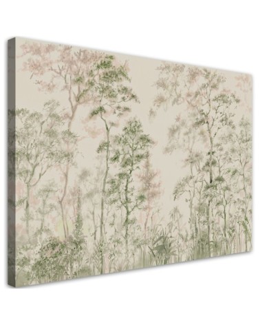 Canvas prints for living room - Trees nature view | FEEBY
