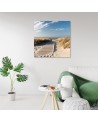 Modern Canvas painting for bedroom - Beach North Sea Dunes. Buy now| | FEEBY