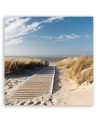 Modern Canvas painting for bedroom - Beach North Sea Dunes. Buy now| | FEEBY