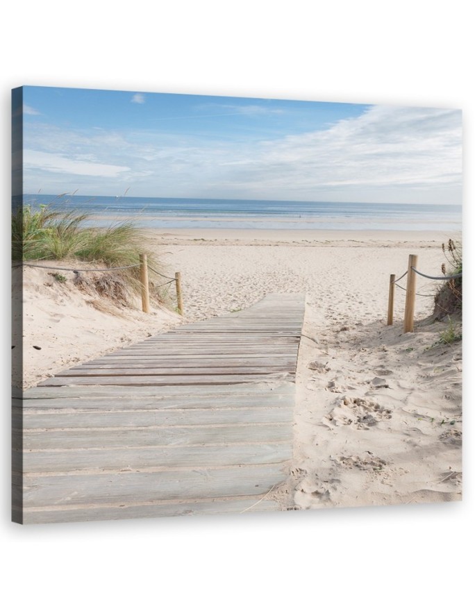 Modernes Wandbild - Seesandlandschaft | Feeby