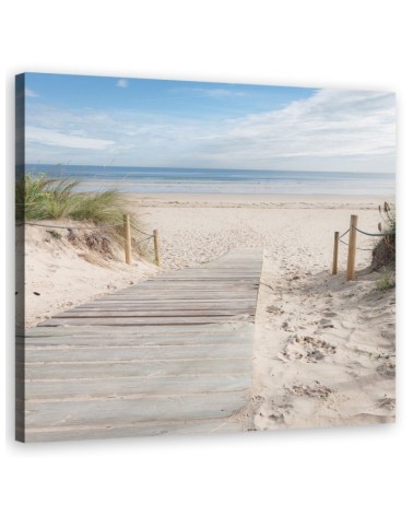 Canvas print modern - Sea Sand Landscape. Dress your walls! | FEEBY