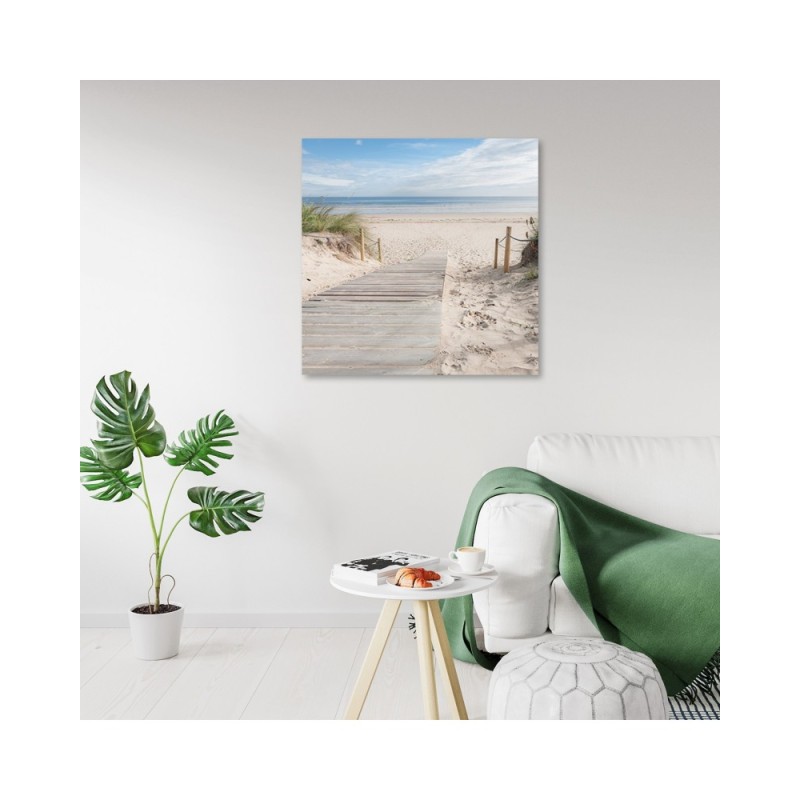 Modernes Wandbild - Seesandlandschaft | Feeby