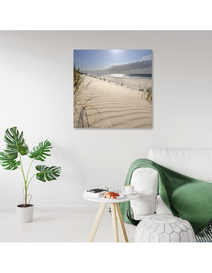 Obraz na płótnie canvas - Wydmy na plaży | FEEBY