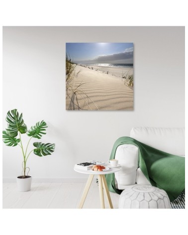 Leinwandbild - Dünen am Strand | Feeby