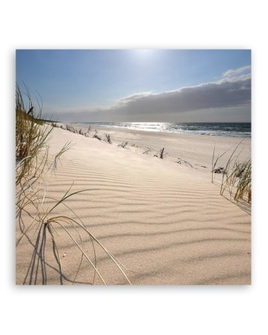 Leinwandbild - Dünen am Strand | Feeby
