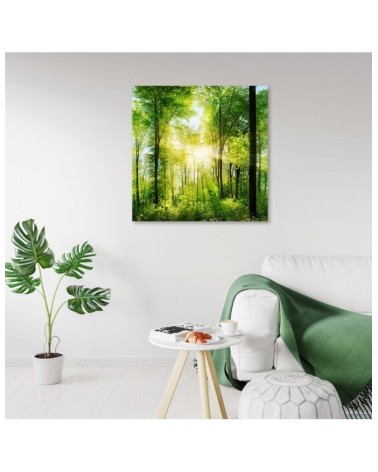 Wandbild für Wohnzimmer - Sonnenstrahlen Las Natura | Feeby