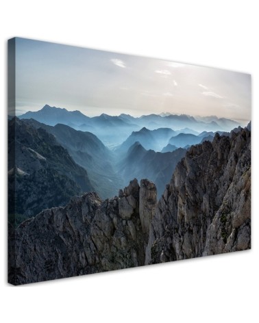 Mountains landscape - Canvas painting | FEEBY