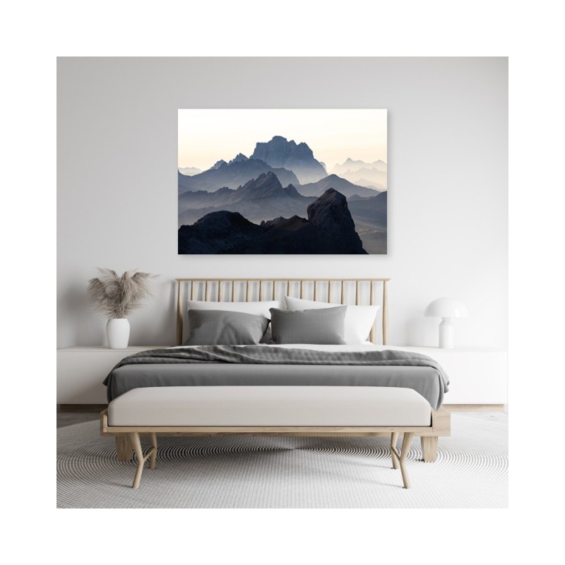 Modernes Wandbild - Landschaft Berge Natur | Feeby