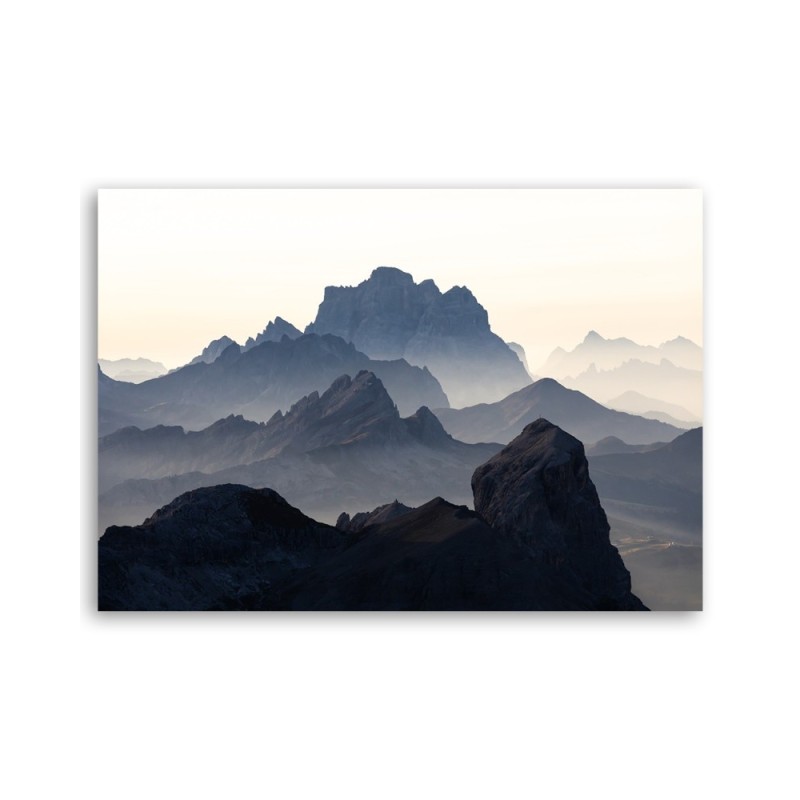 Modernes Wandbild - Landschaft Berge Natur | Feeby
