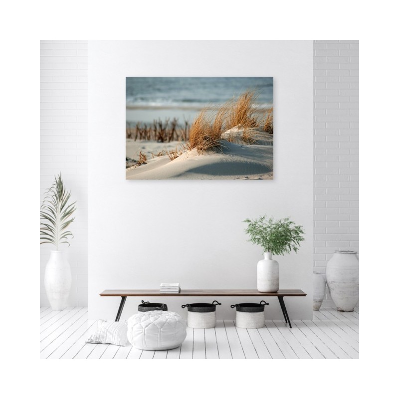 Bild auf Leinwand - Dünen am Meer | Feeby