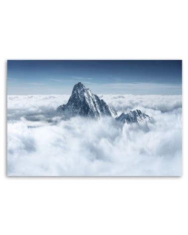 Bild auf Leinwand - Alpen über den Wolken | Feeby