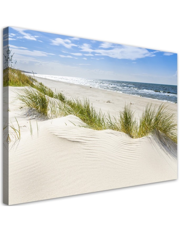 Leinwandbild - Meer Strand Landschaft | Feeby