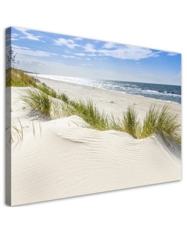 Wydruk na płótnie nowoczesny - Morze Plaża Bałtyk krajobraz | FEEBY