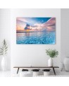 Canvas prints for living room - Sunset at the sea | FEEBY