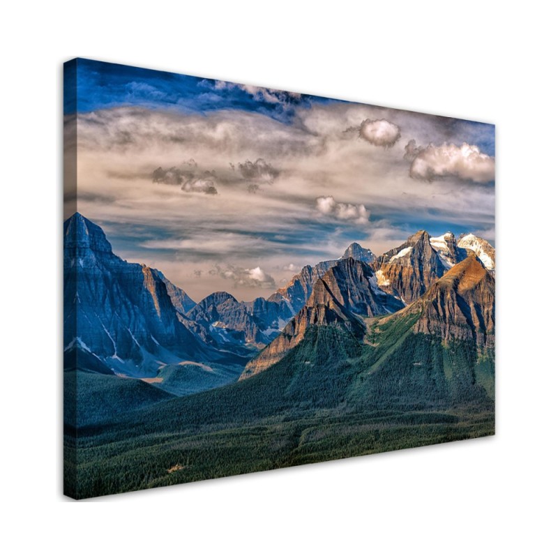 Dekoratives Leinwandbild - Berg Landschaft Natur | Feeby